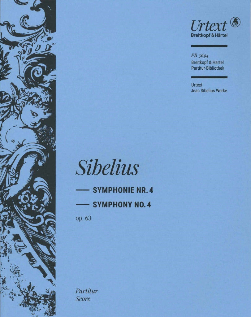 Sibelius, Symphony No. 4 Full Score (Breitkopf)