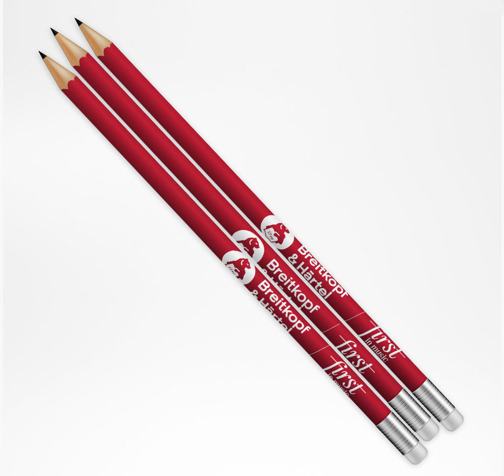 Pencil with Eraser: Breitkopf & Hartel (Breitkopf)