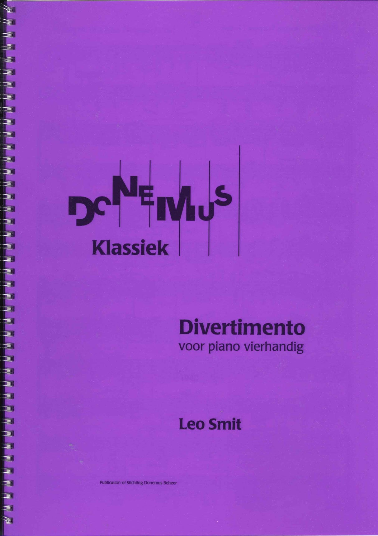 Smit, Divertimento (Donemus)