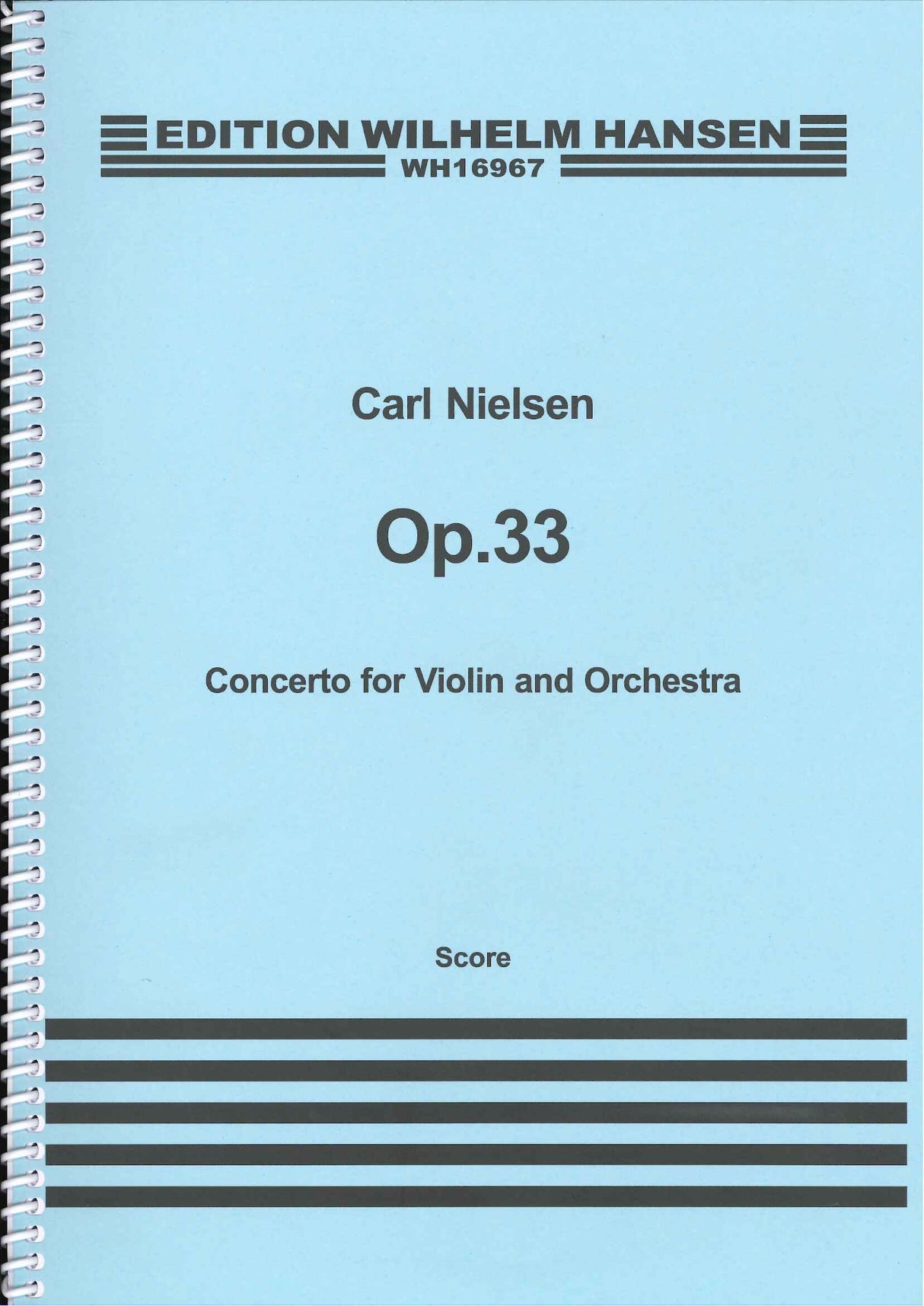 Nielsen, Concerto for Viloin op. 33 (W.Hansen)