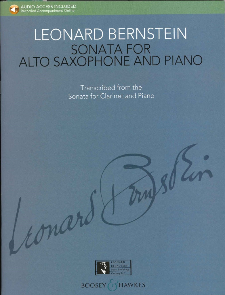 Bernstein, Sonata (ASax,Pf) (Boosey)