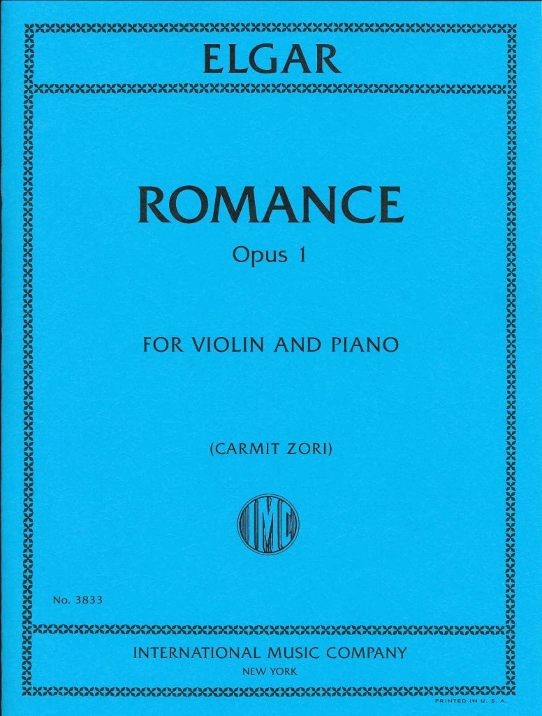 Elgar, Romance op. 1 (Zori) (IMC)