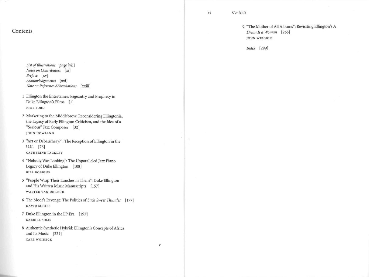 Howland, Duke Ellington Studies (paper) (Cambridge University Press)