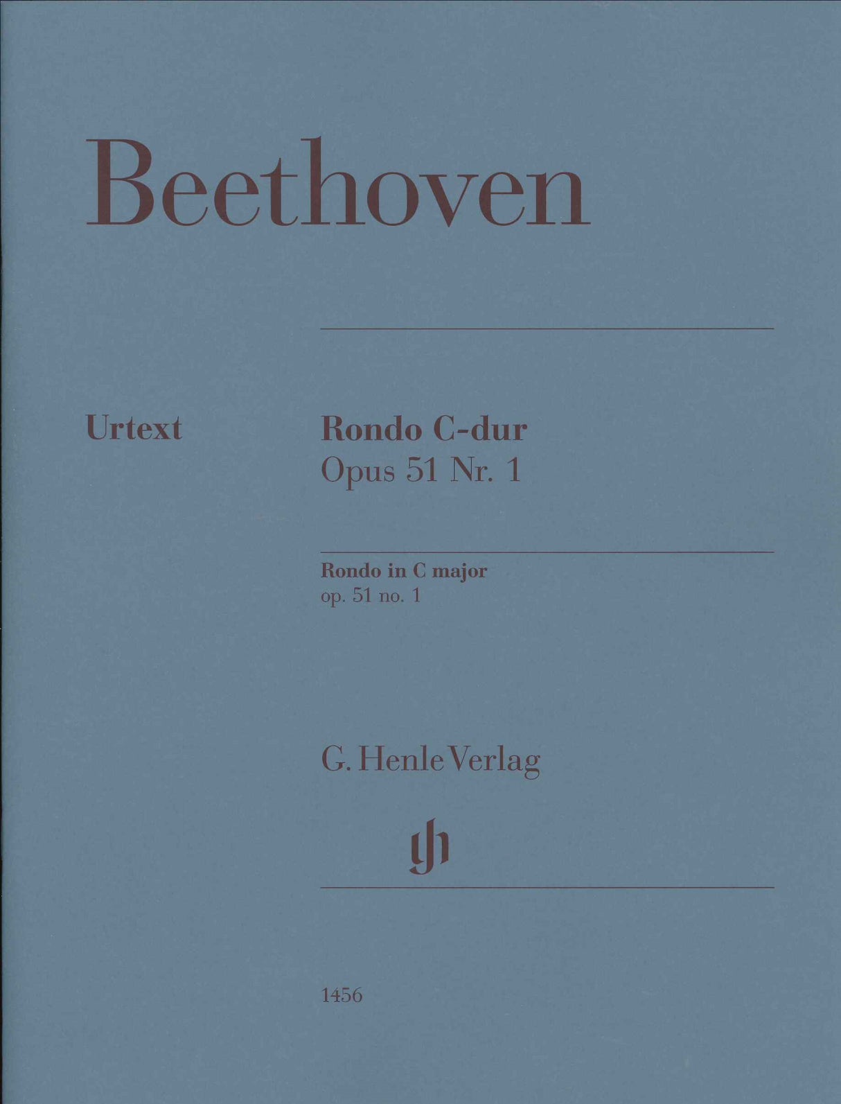 Beethoven, Rondo op. 51/1 in C (Biermann (Henle)