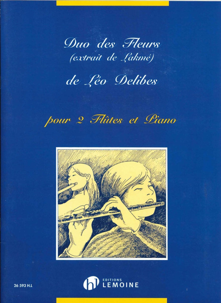 Delibes, Lakme: Duo des fleurs (2Fl,Pf) (Lemoine)