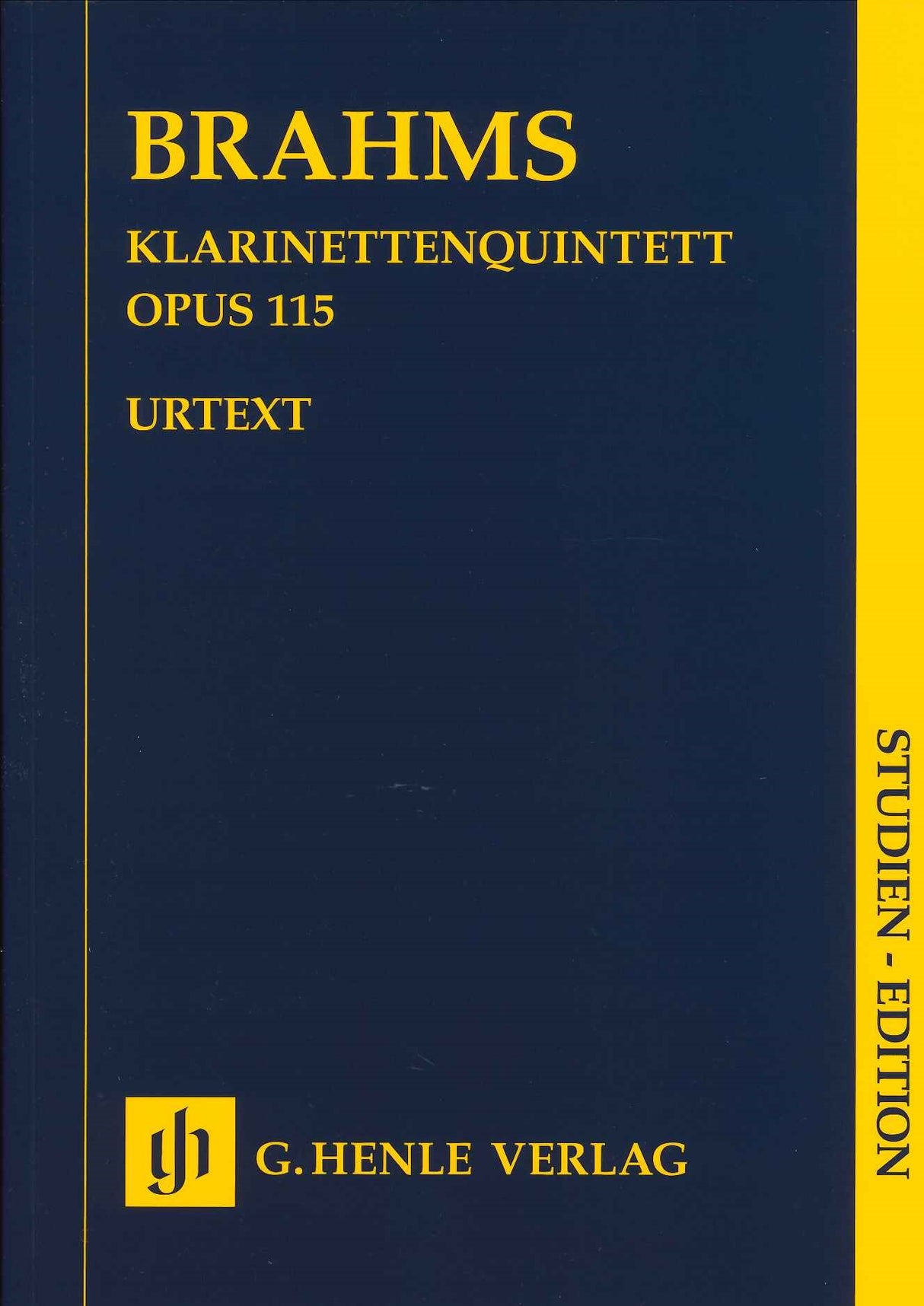 Brahms, Quintet op. 115 in b min. (rev) (Henle)