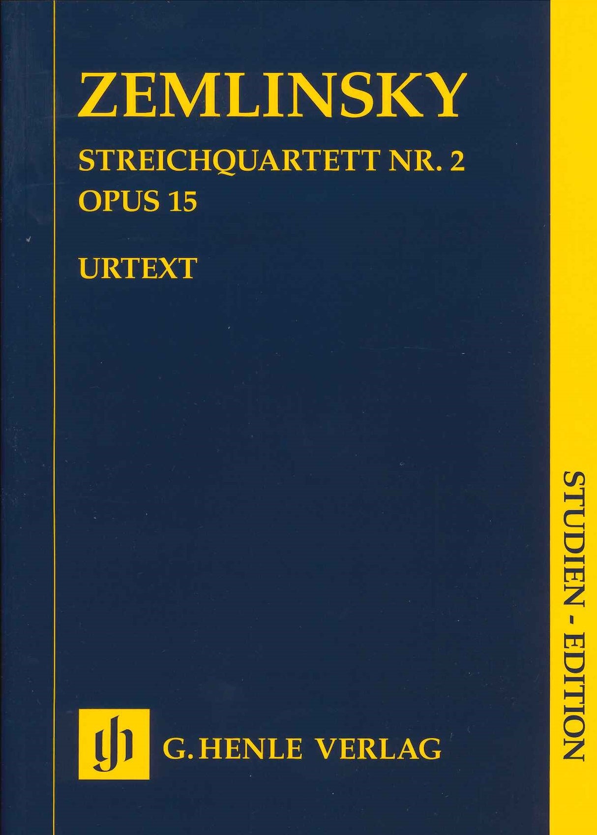 Zemlinsky, String Quartet No. 2 op. 15 (Henle)