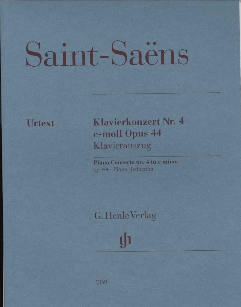 Saint-Saens, Concerto No. 4 op. 44 (Henle)
