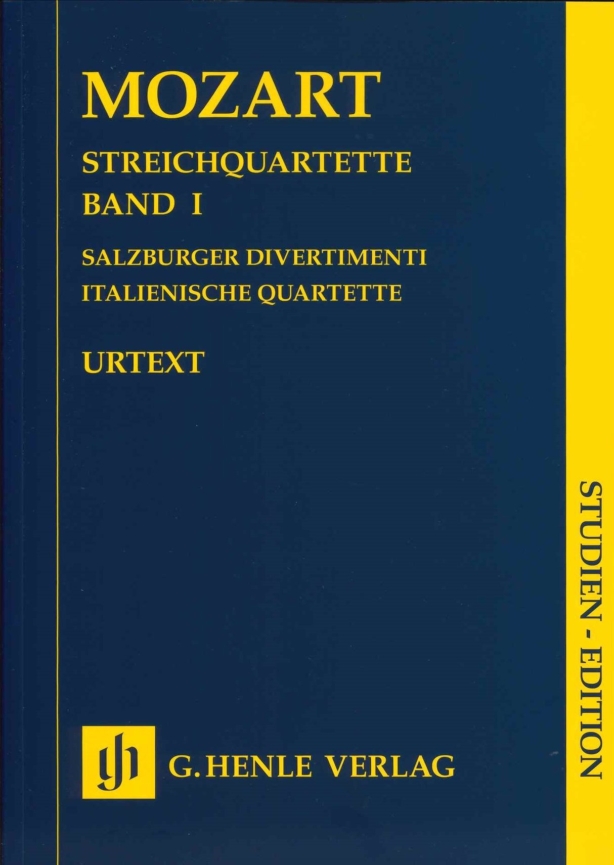 Mozart, String Quartets 1: KV 80-160 (Henle)