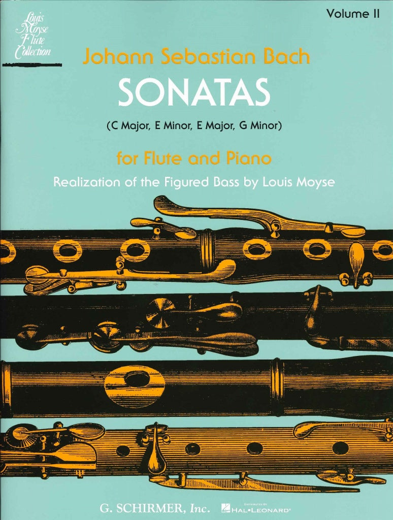 Bach, Sonatas 2: BWV 1033-1035, 1020 (G.Schirmer)