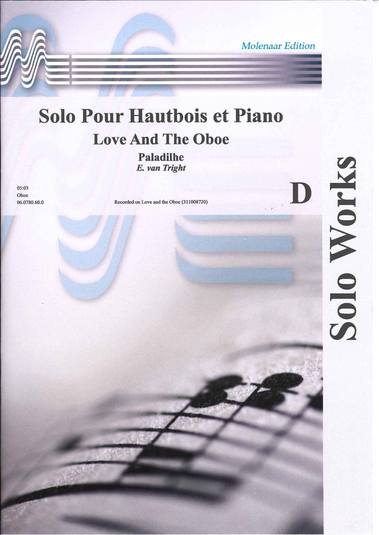 Paladilhe, Solo pour hautbois et piano (Molenaar)