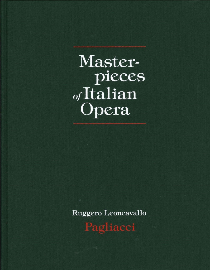 Leoncavallo, Pagliacci (MIO) (Barenreiter)