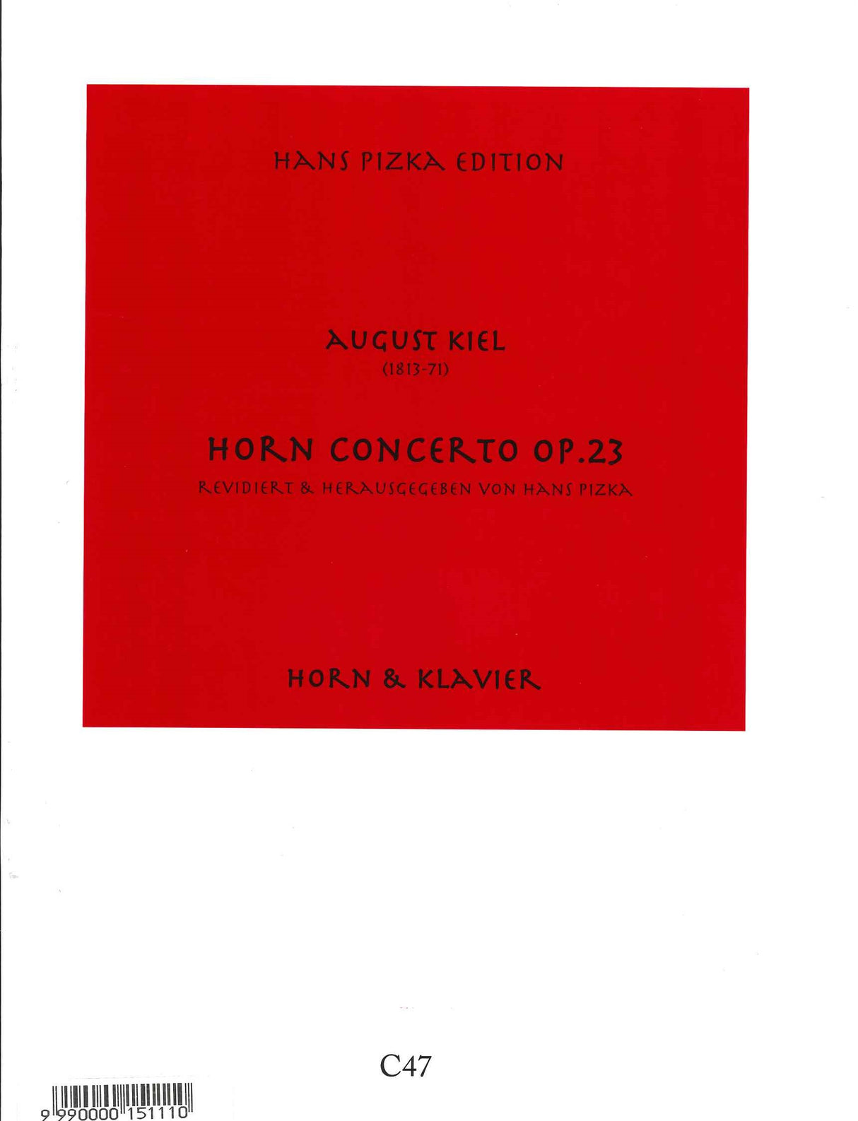 Kiel,A., Concerto op. 23 (Pizka) (Hans Pizka)