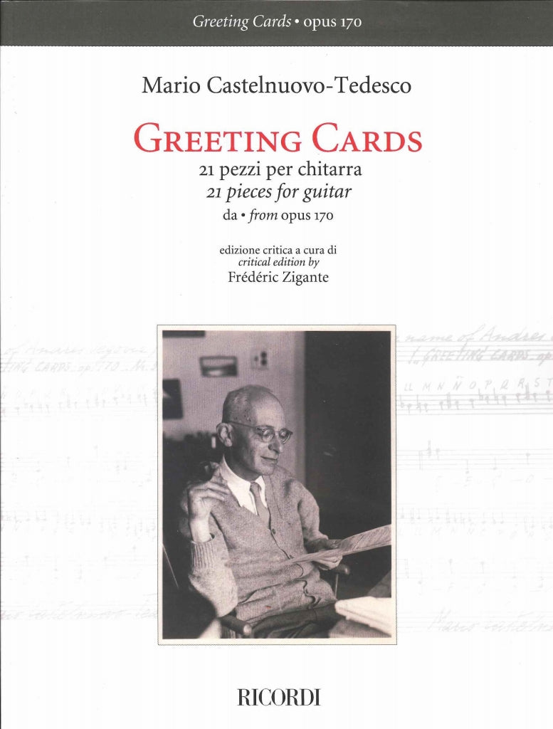 Castelnuovo-Tedesco, Greeting Cards (Ricordi)