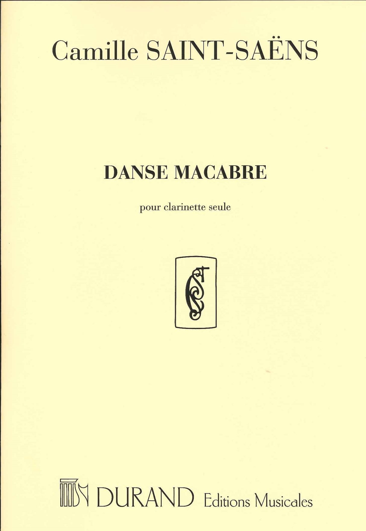 Saint-Saens, Danse macabre (Cl Solo) (Durand)