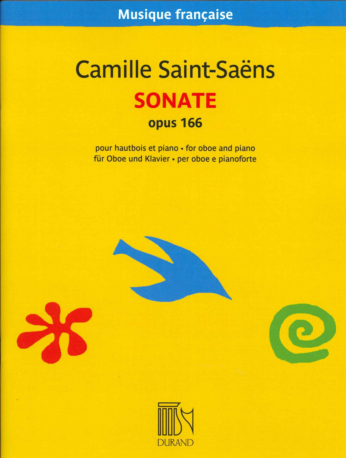 Saint-Saens, Sonata op. 166 (Lemaitre) (Durand)