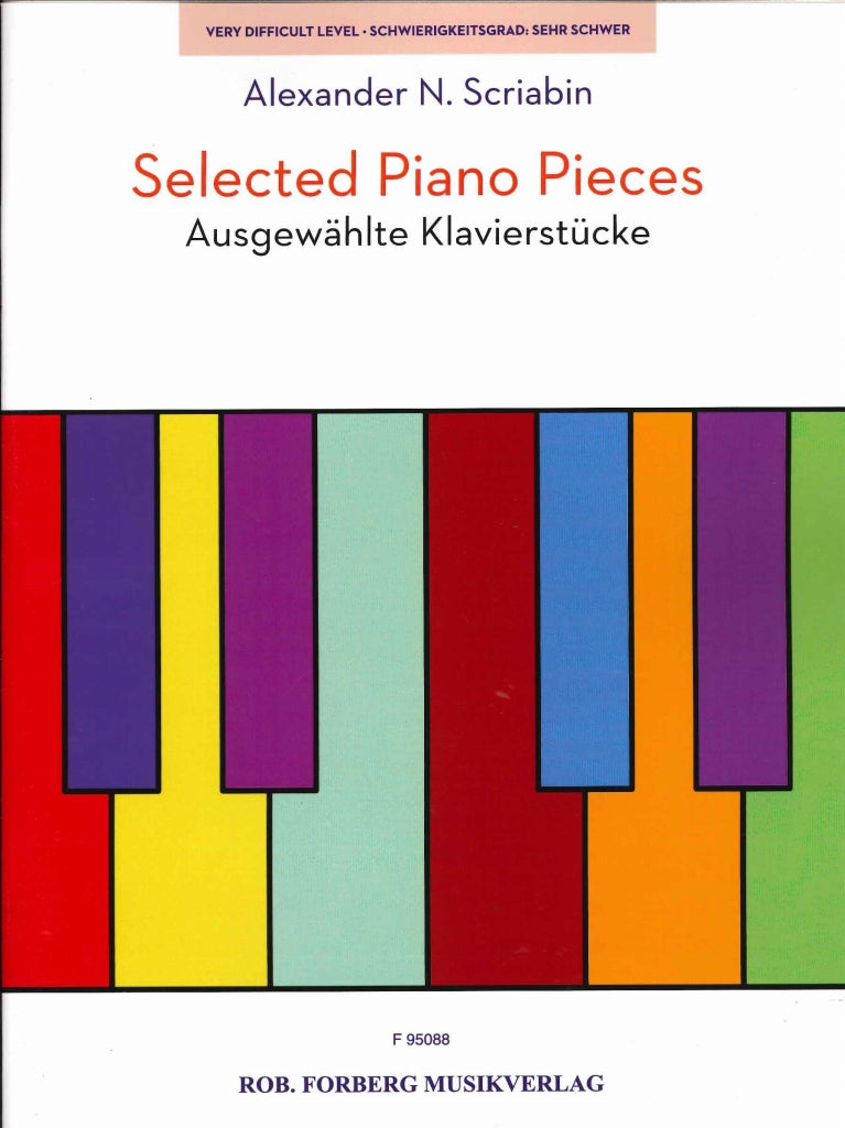 Scriabin, Selected Piano Pieces (Forberg)