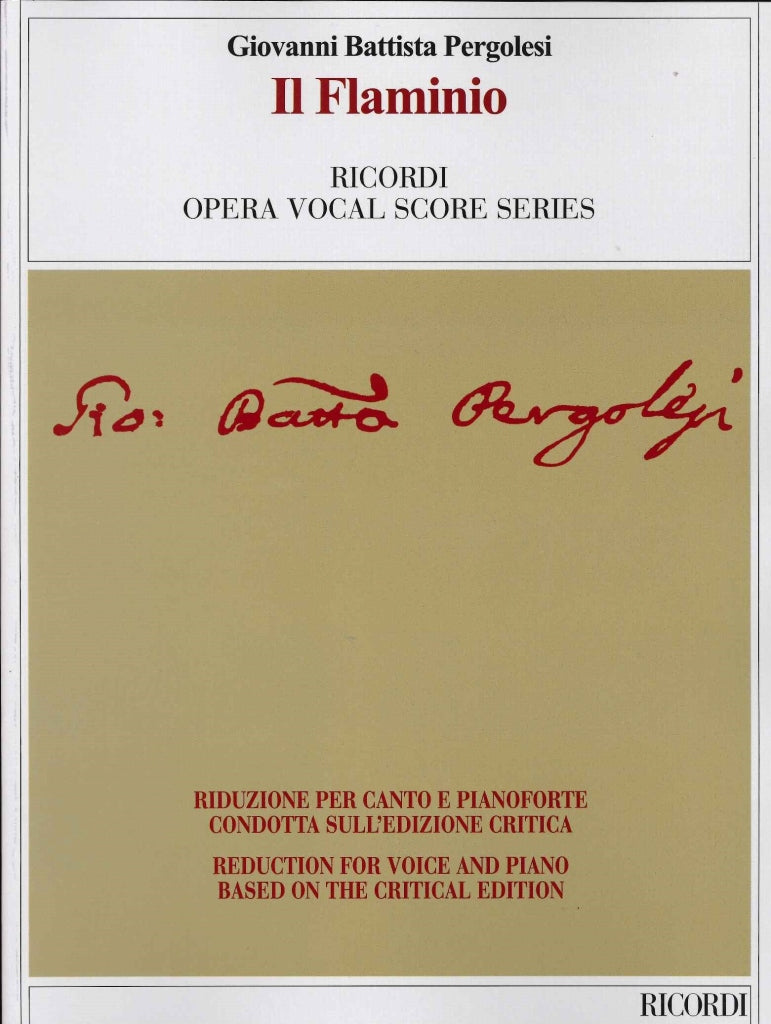 Pergolesi, Flaminio (Ricordi)