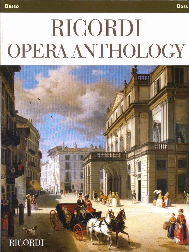 Ricordi Opera Anthology: Basso (Ricordi)