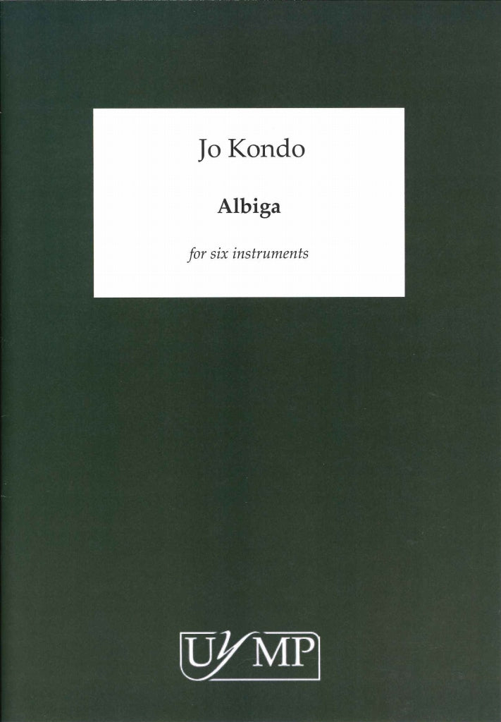 Kondo, Albiga, for 6 Instruments Score (York Music Press, University of)