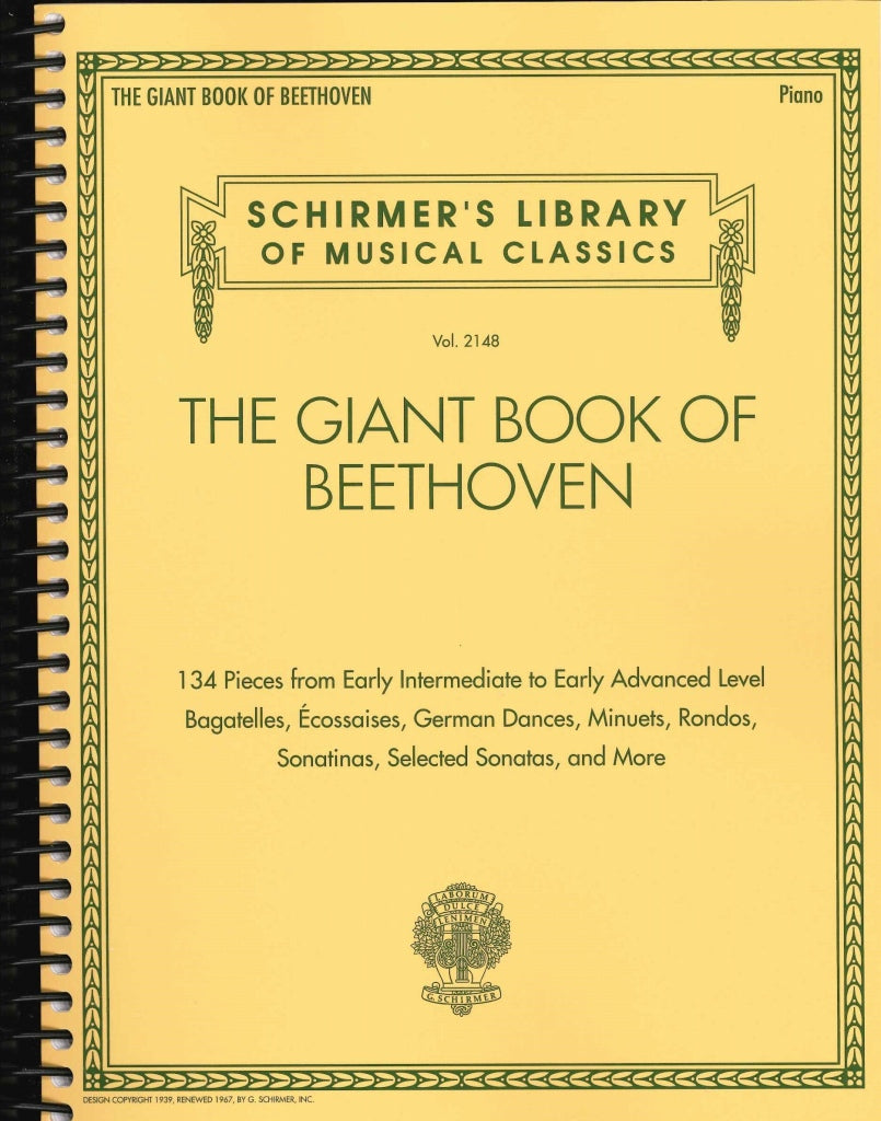 Beethoven, Giant Book of Beethoven (G.Schirmer)