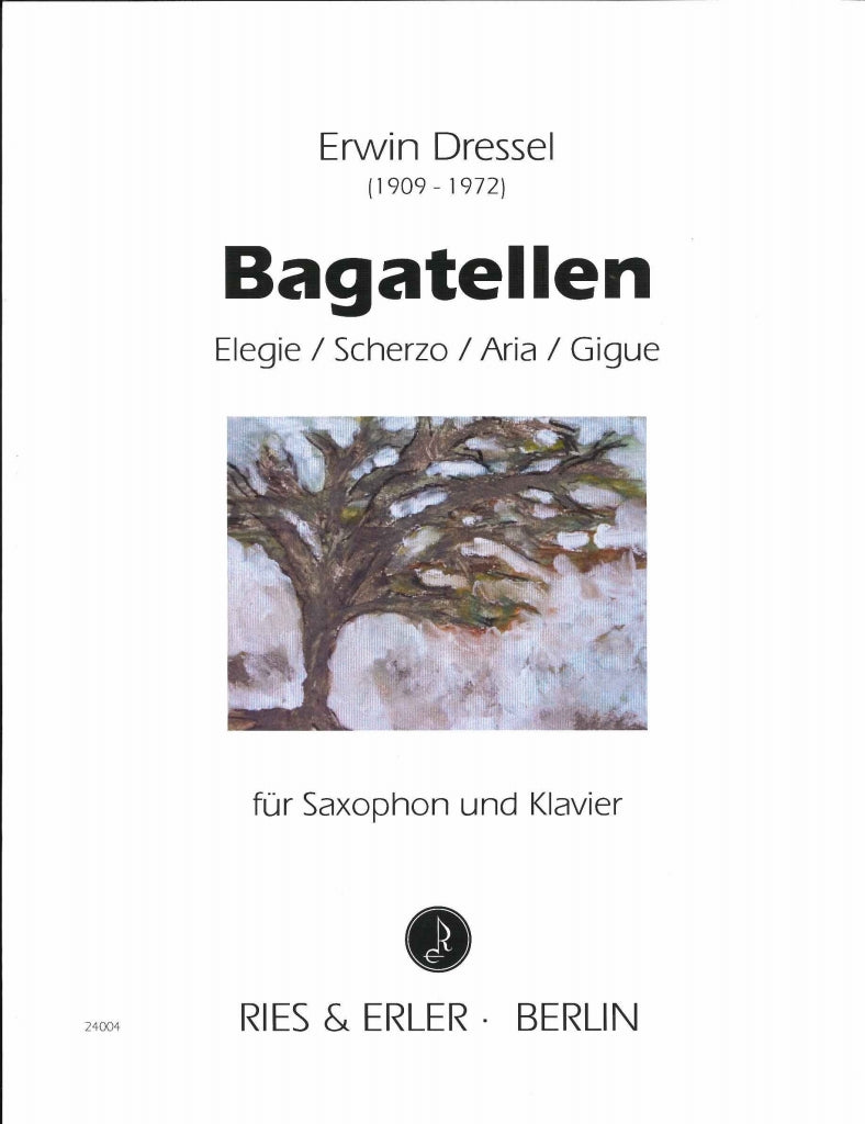 Dressel, Bagatellen (ASax,Pf) (Ries & Erler)