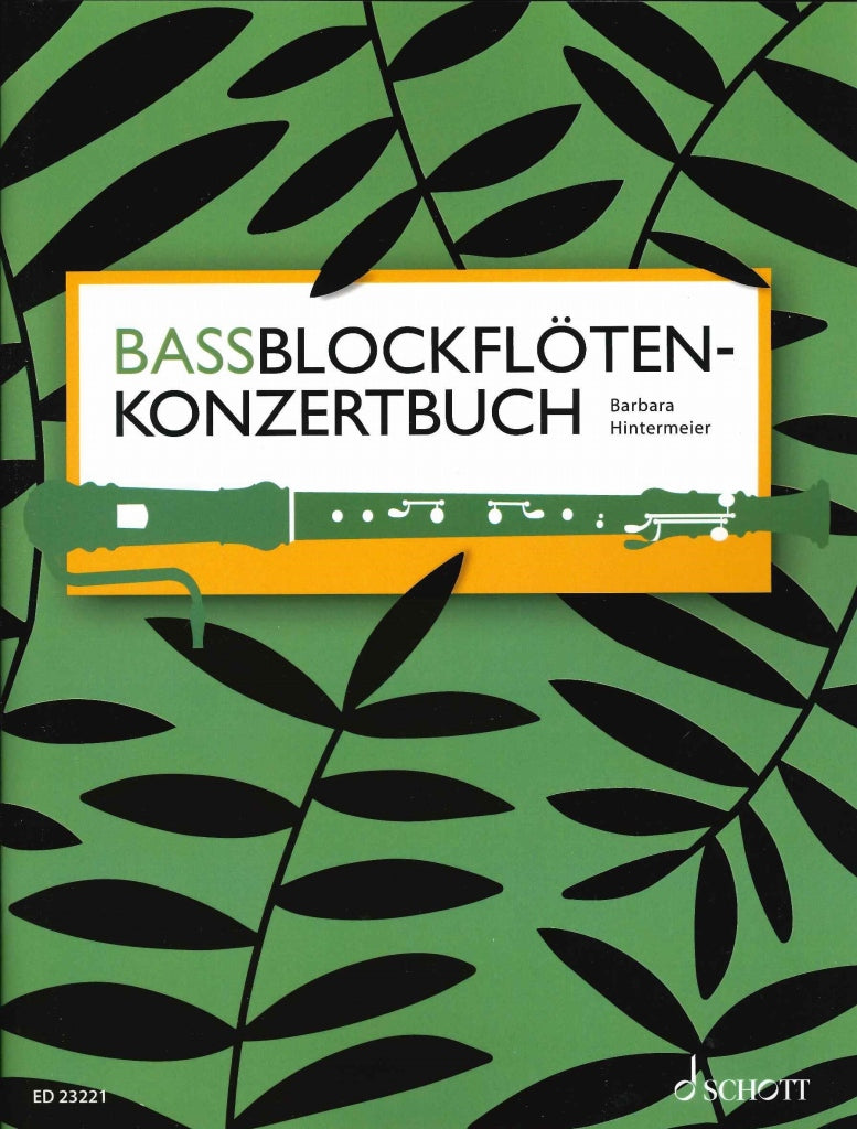 Bassblockfloten-Konzertbuch (Schott)