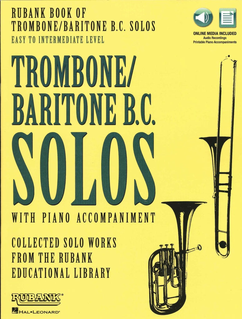 Rubank Book of Trombone/Baritone Solos (Rubank)
