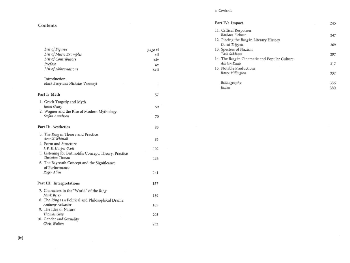 Cambridge Comp. Wagner's Der Ring (hard) (Cambridge University Press)