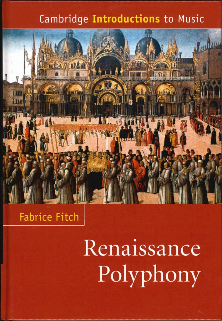 Fitch, Renaissance Polyphony (hard) (Cambridge University Press)