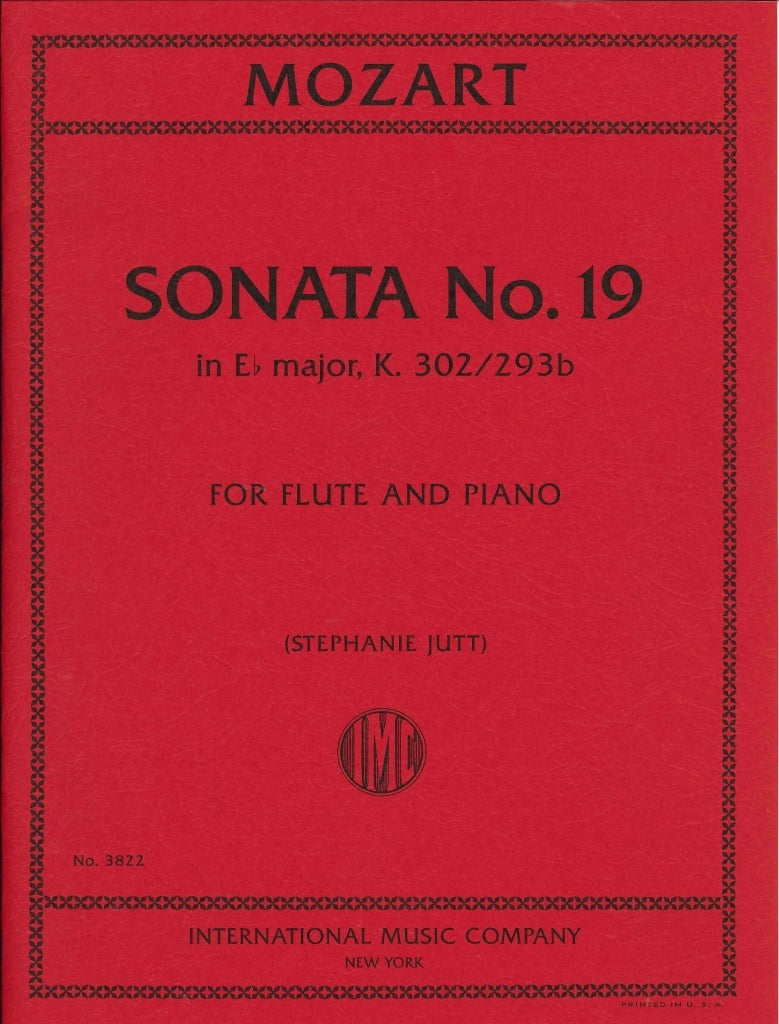 Mozart, Sonata KV 302(293b) in Eb (IMC)