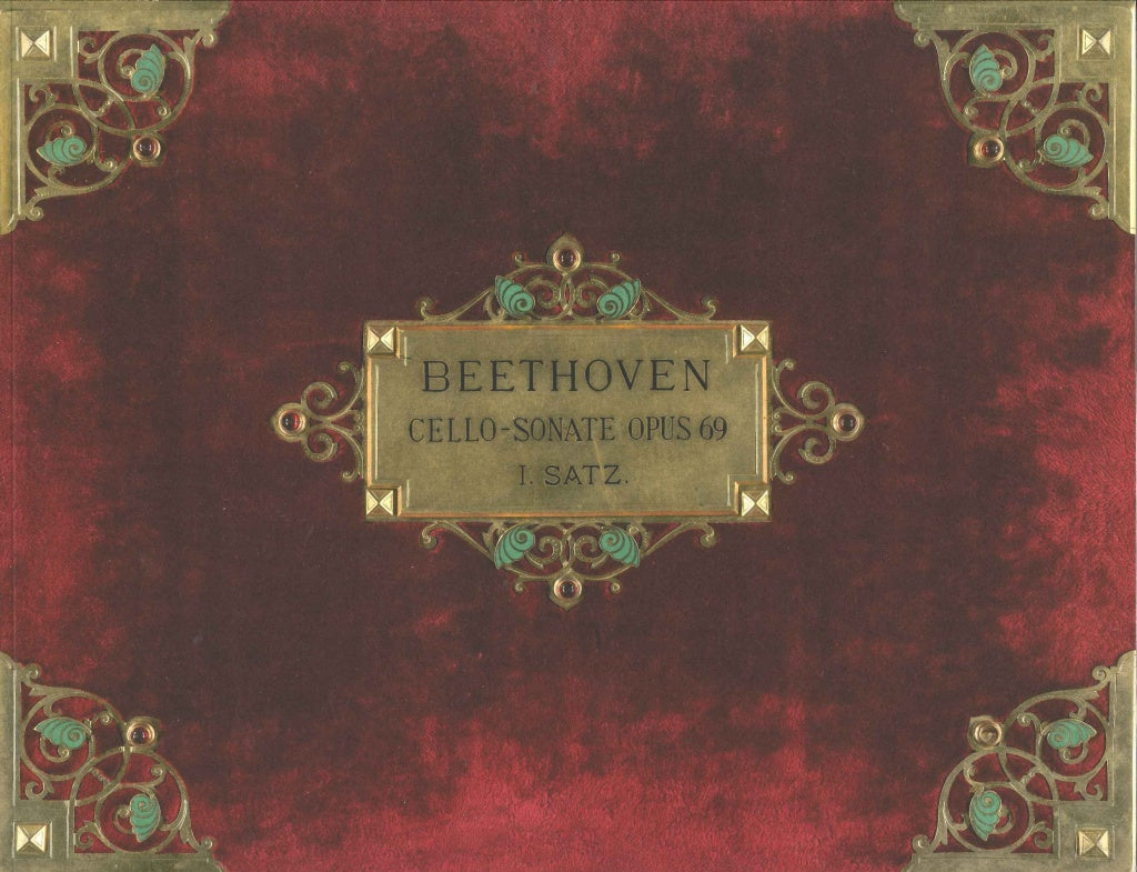 Beethoven, Sonate op. 69, 1. Satz (Beethoven-Haus)