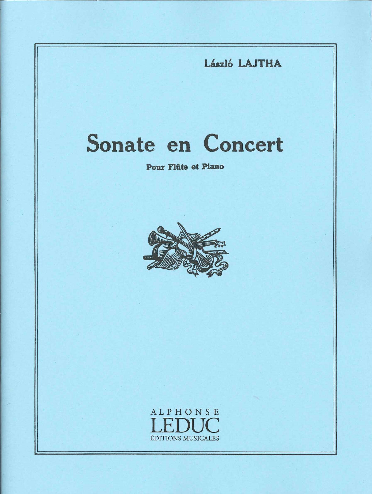 Lajtha, Sonate en concert op. 64 (Leduc)