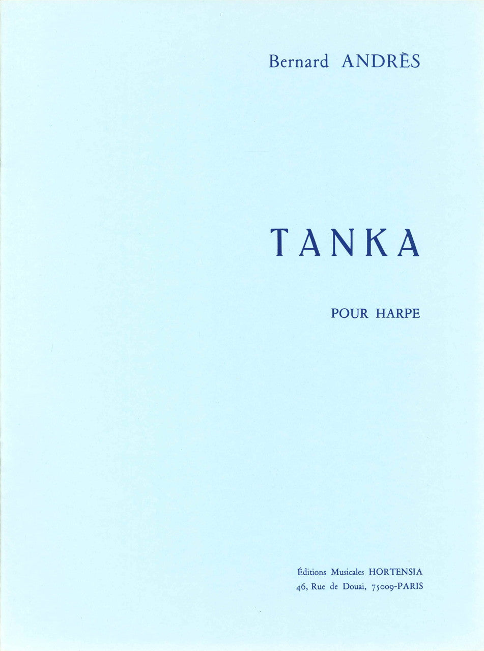Andres, Tanka pour harpe (Hortensia/Hamelle)