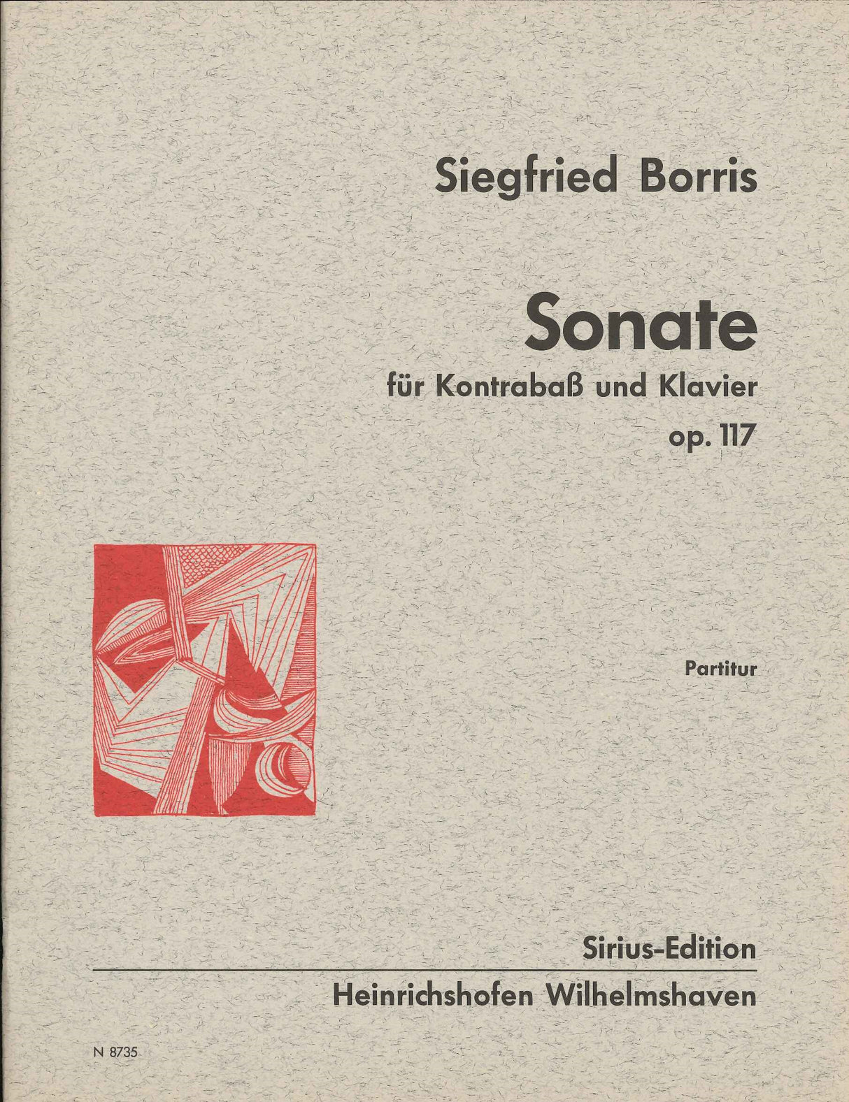 Borris, Sonate op. 117 (Heinrichshofen)
