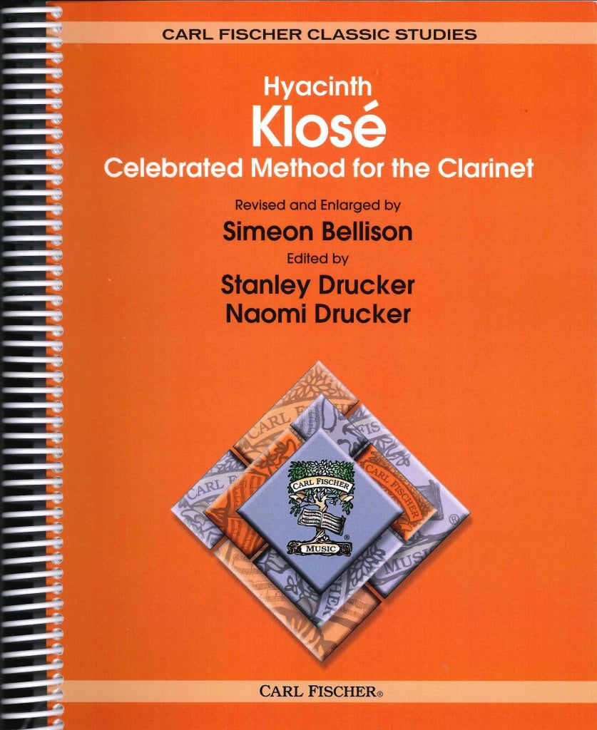 Klose, Celebrated Method (Drucker) spir. (Carl Fischer)