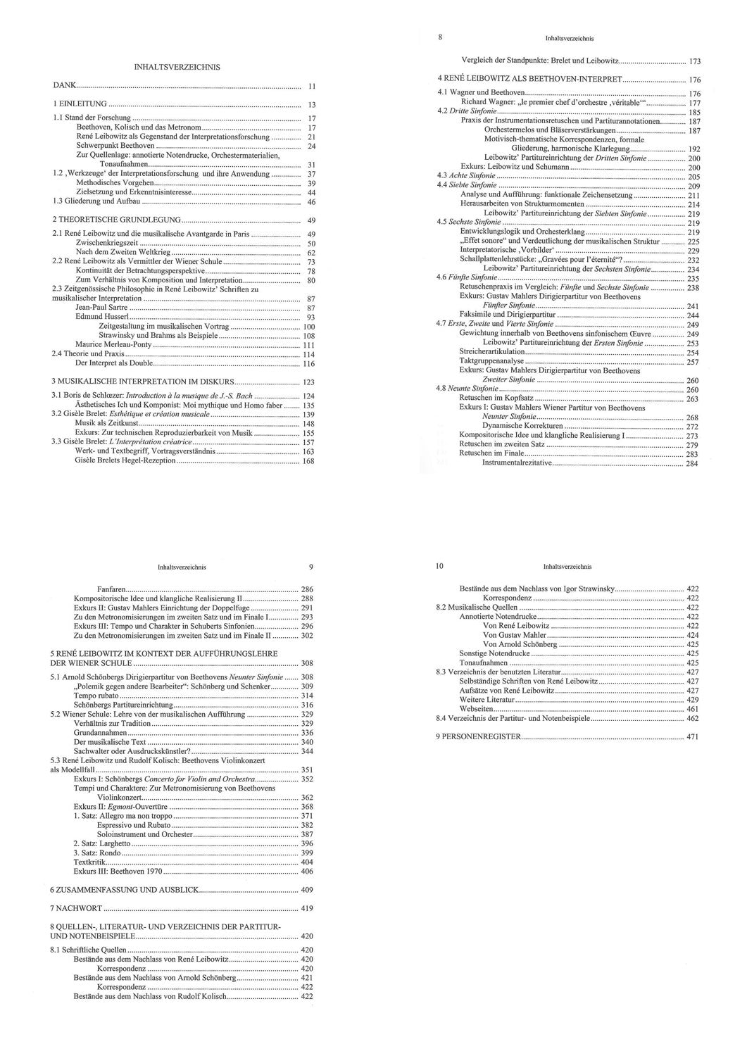 Glaser, Interpret als Double: Leibowitz (Franz Steiner)