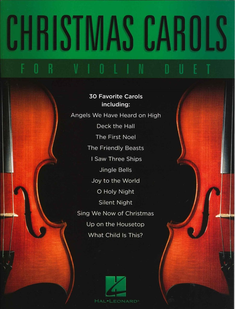 Christmas Carols for Violin Duet (Hal Leonard)