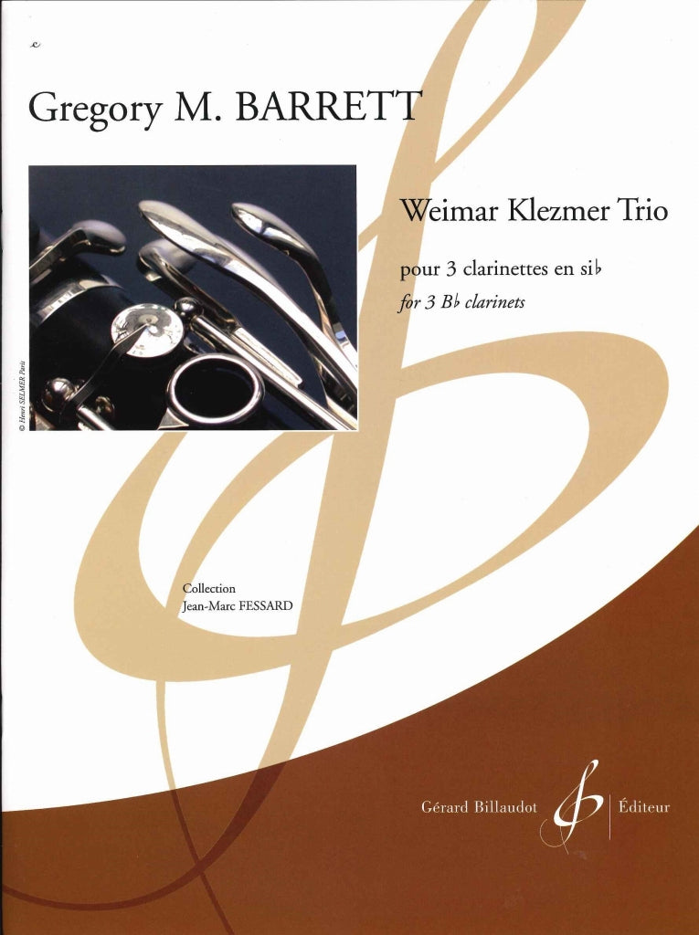 Barrett, Weimar Klezmer Trio (3BbCl) (Billaudot)