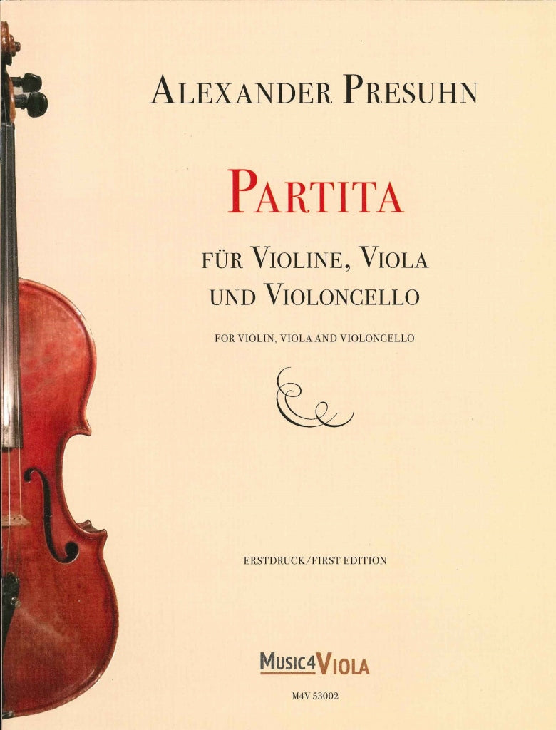 Presuhn, Partita (Vn,Va,Vc) (Music4Viola/Amadeus Verlag)