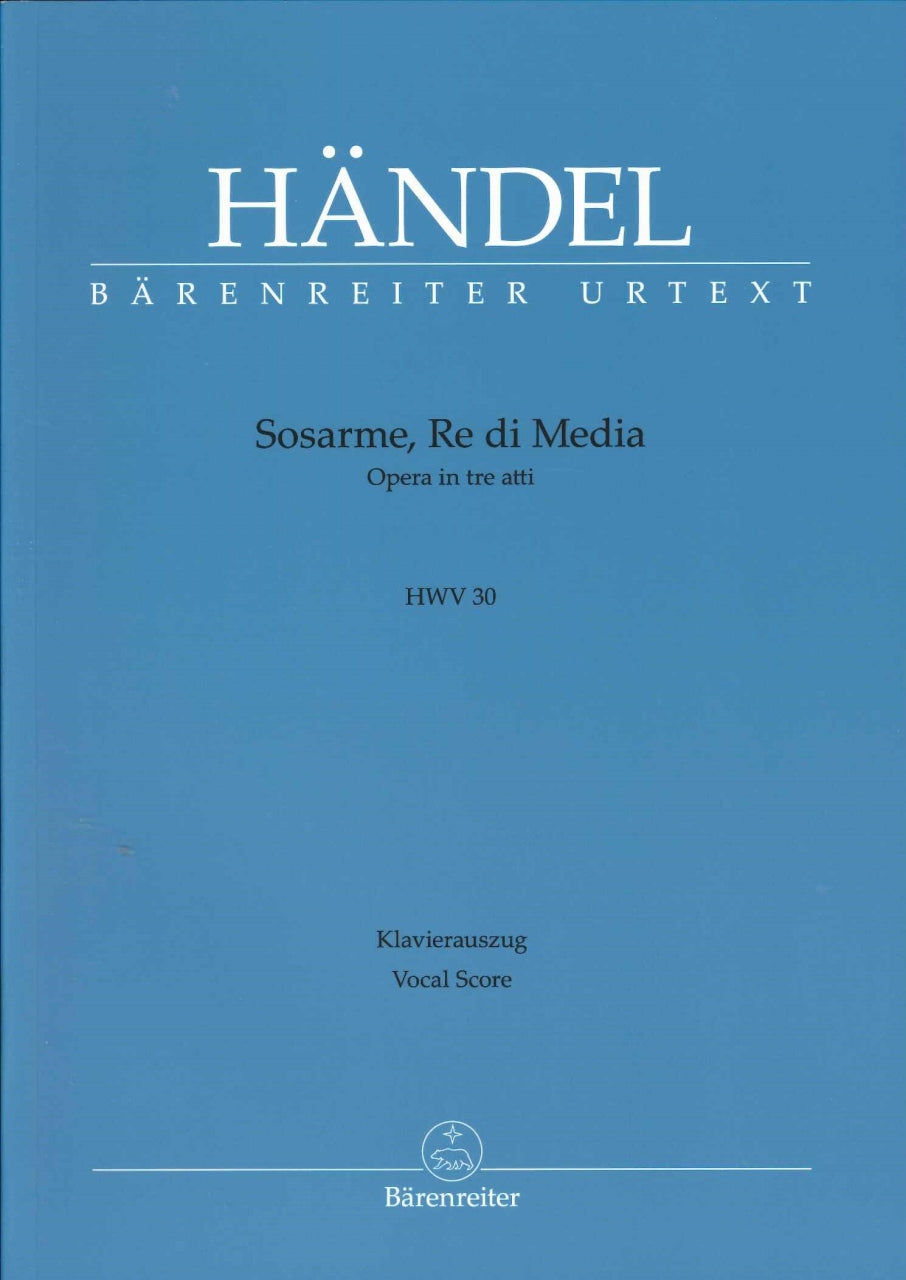 Handel, HWV 30 Sosarme, re di Media (Barenreiter)