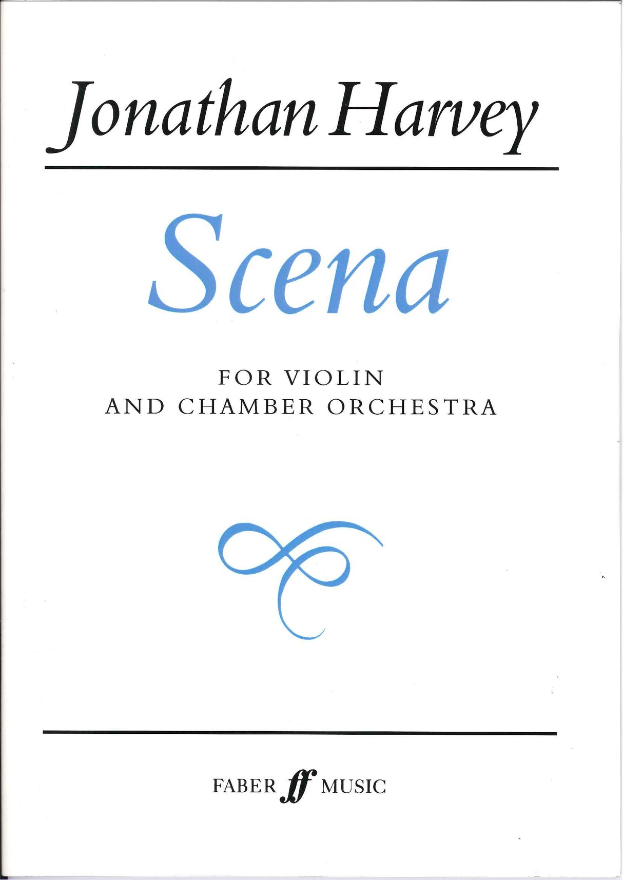 Harvey, Scena (Faber Music)