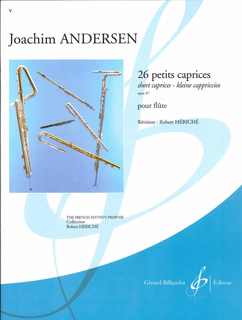 Andersen, 26 petits caprices op. 37 (Billaudot)