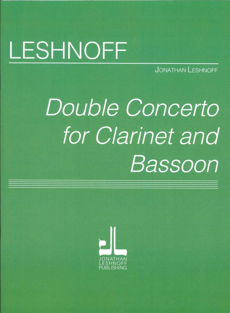 Leshnoff, Double Concerto (Cl,Bn,Orch) (Leshnoff/Presser)