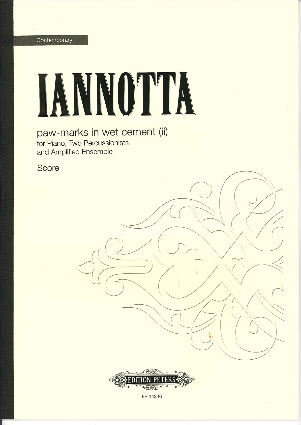Iannotta, Paw-marks in Wet Cement II (Peters)