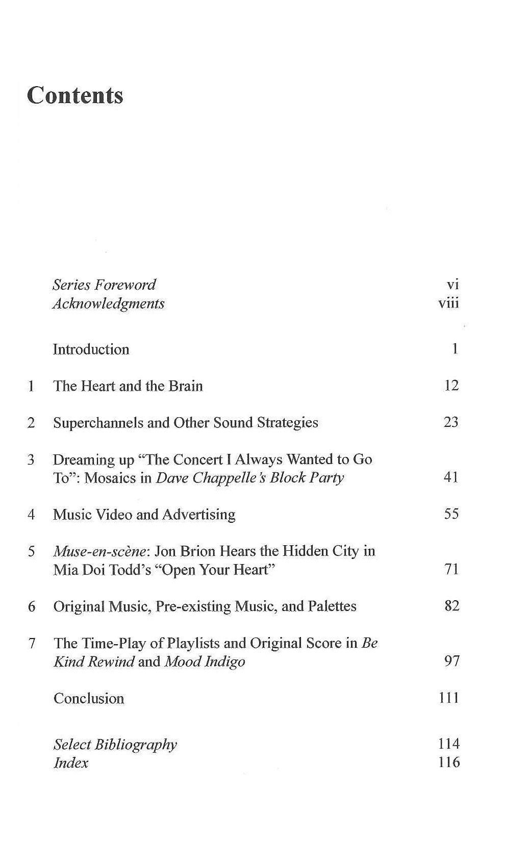 McQuiston, Music & Sound in M. Gondry (Routledge)