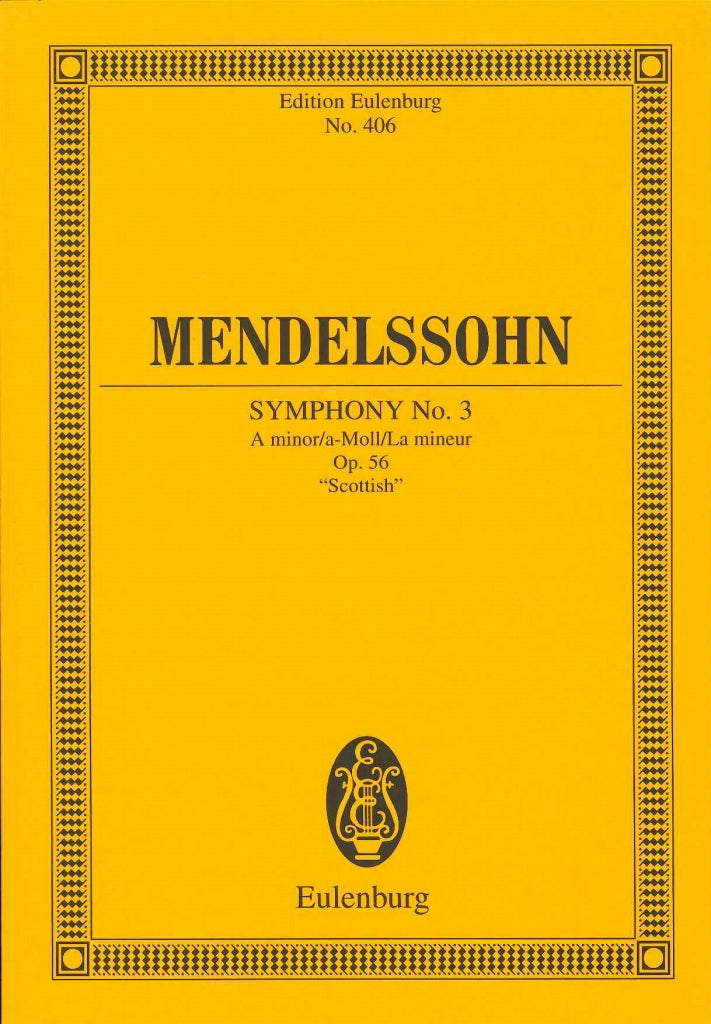 Mendelssohn, Symphony No. 3 'Scottish' (Eulenburg)
