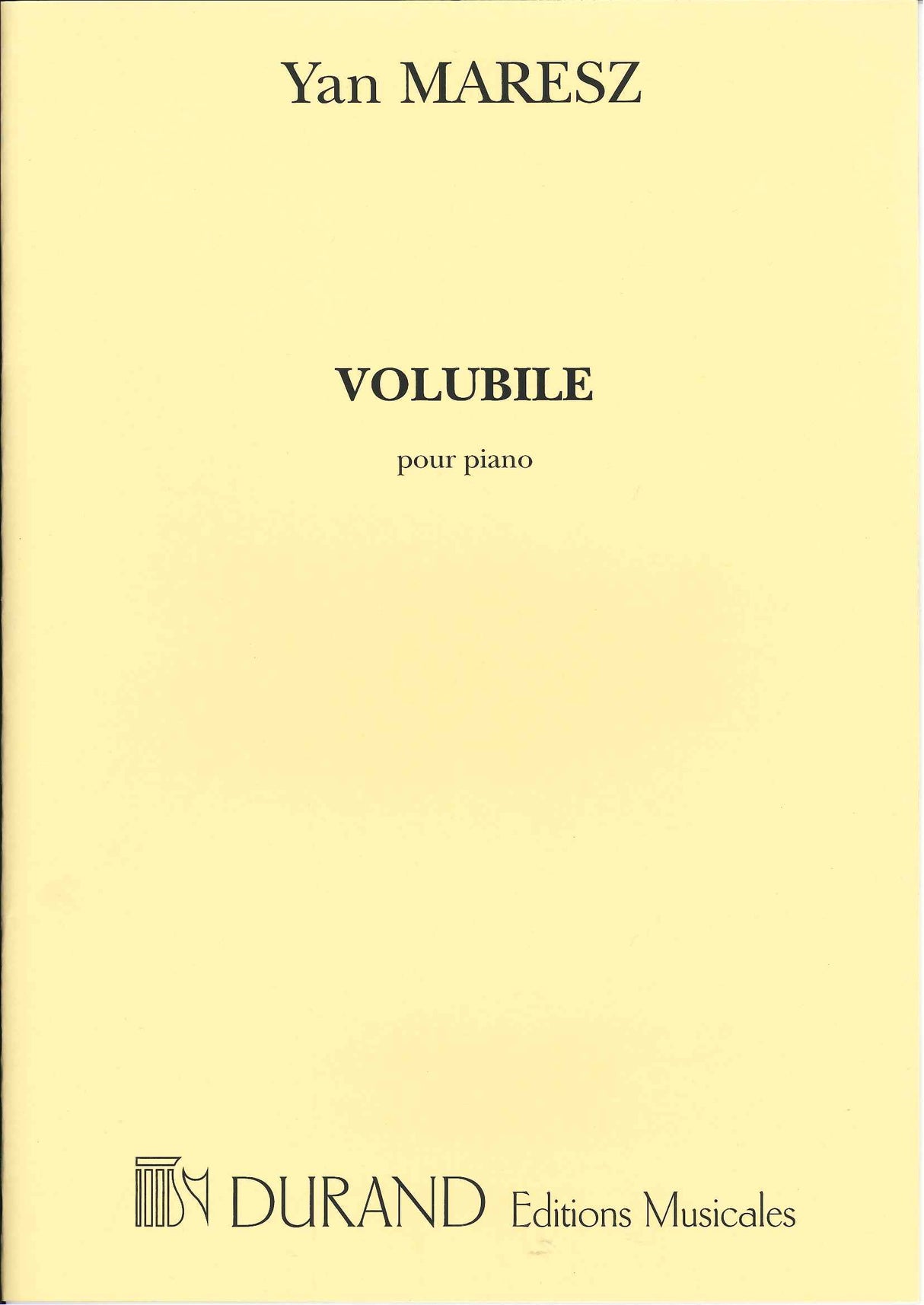 Maresz, Volubile (2001) pour piano (Durand)
