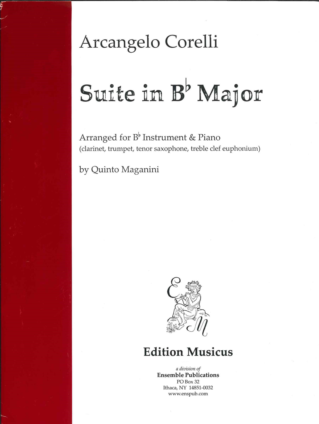 Corelli, Suite in Bb (Bb Inst,Pf) (Edition Musicus)