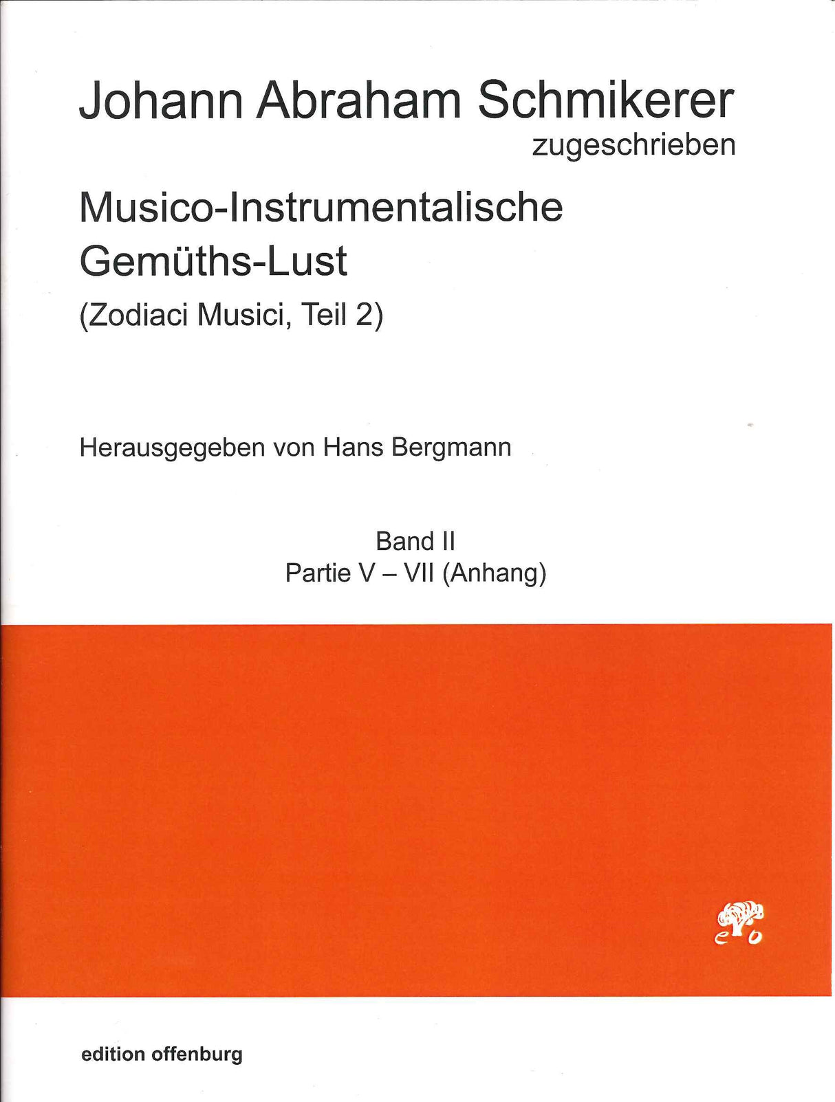 Schmikerer, Musico-Instrumentalische 2 (Offenburg, Edition)